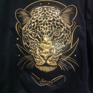 SIXGEAR Black Satin Varsity jacket - Image 5