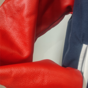 SIXGEAR Captain America wool and leather  Varsity jacket - Image 7