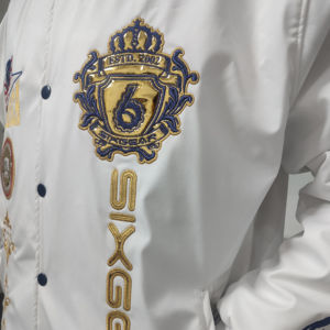 SIXGEAR White Softshell Varsity jacket - Image 7